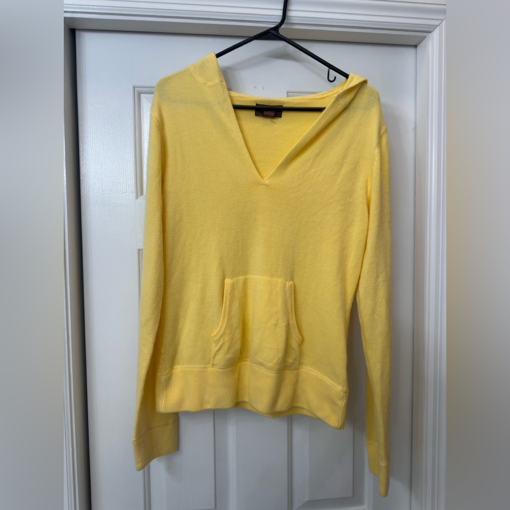 Duck Head Butter Yellow Pullover Hooded Sweater